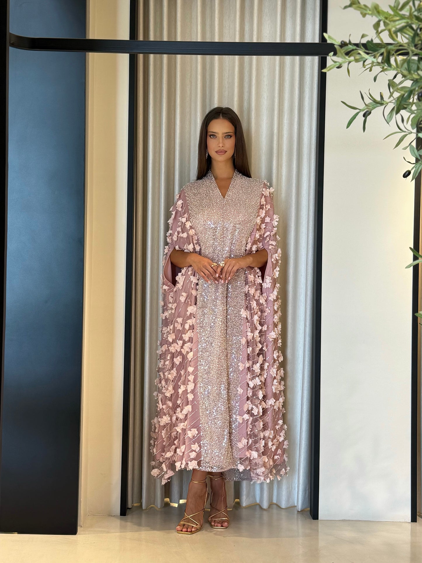 Jelwa Floral pink x pearls Cape