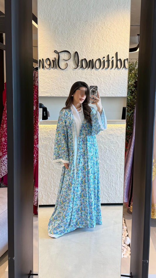 Florals Abaya - 4