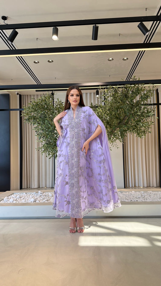 Cape Jelwa kaftan - Lilac