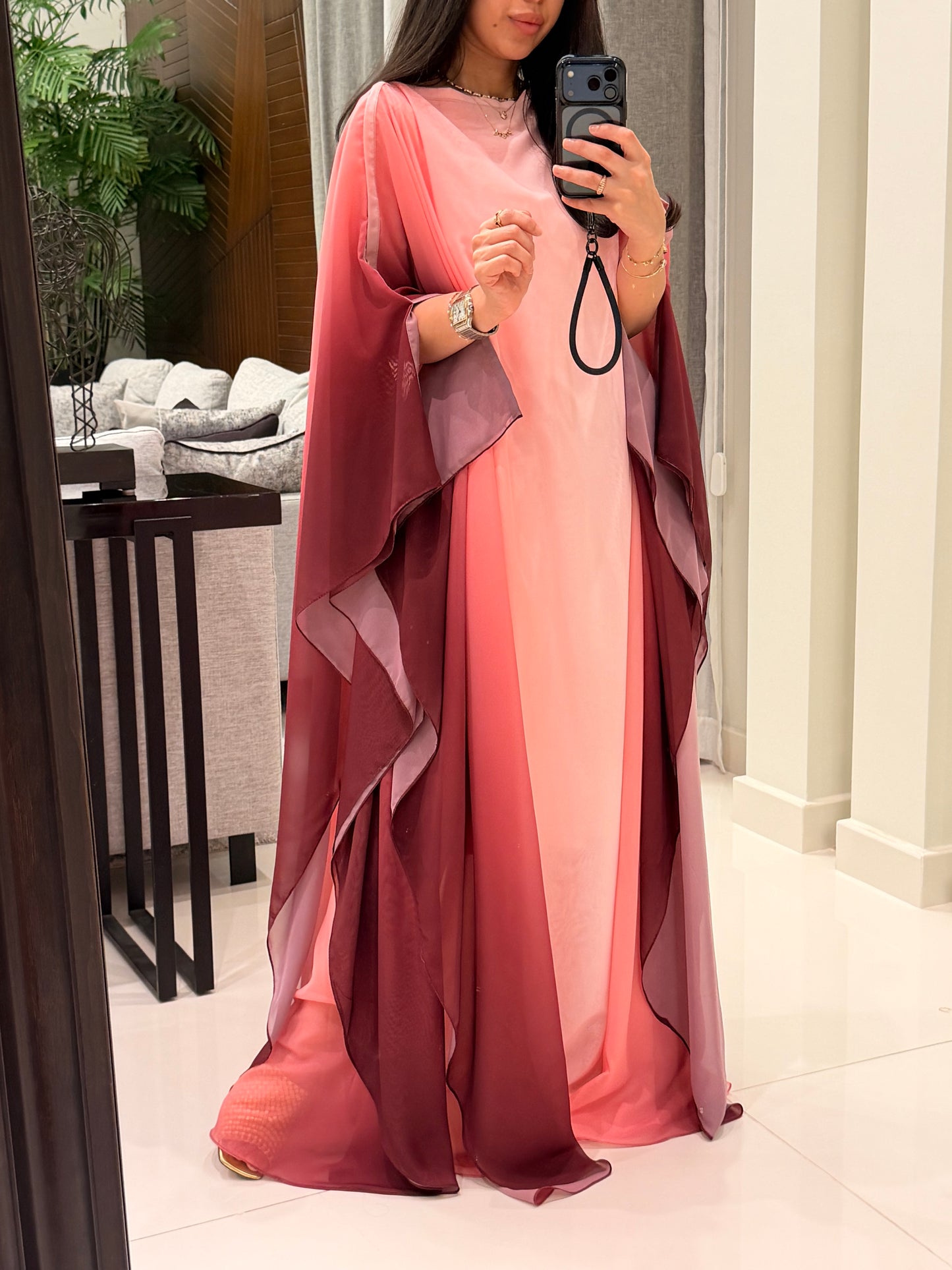Flow Ombré pink - Closed shoulders