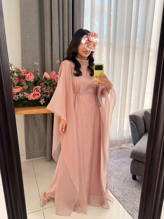 Organza Flow - Powder Pink