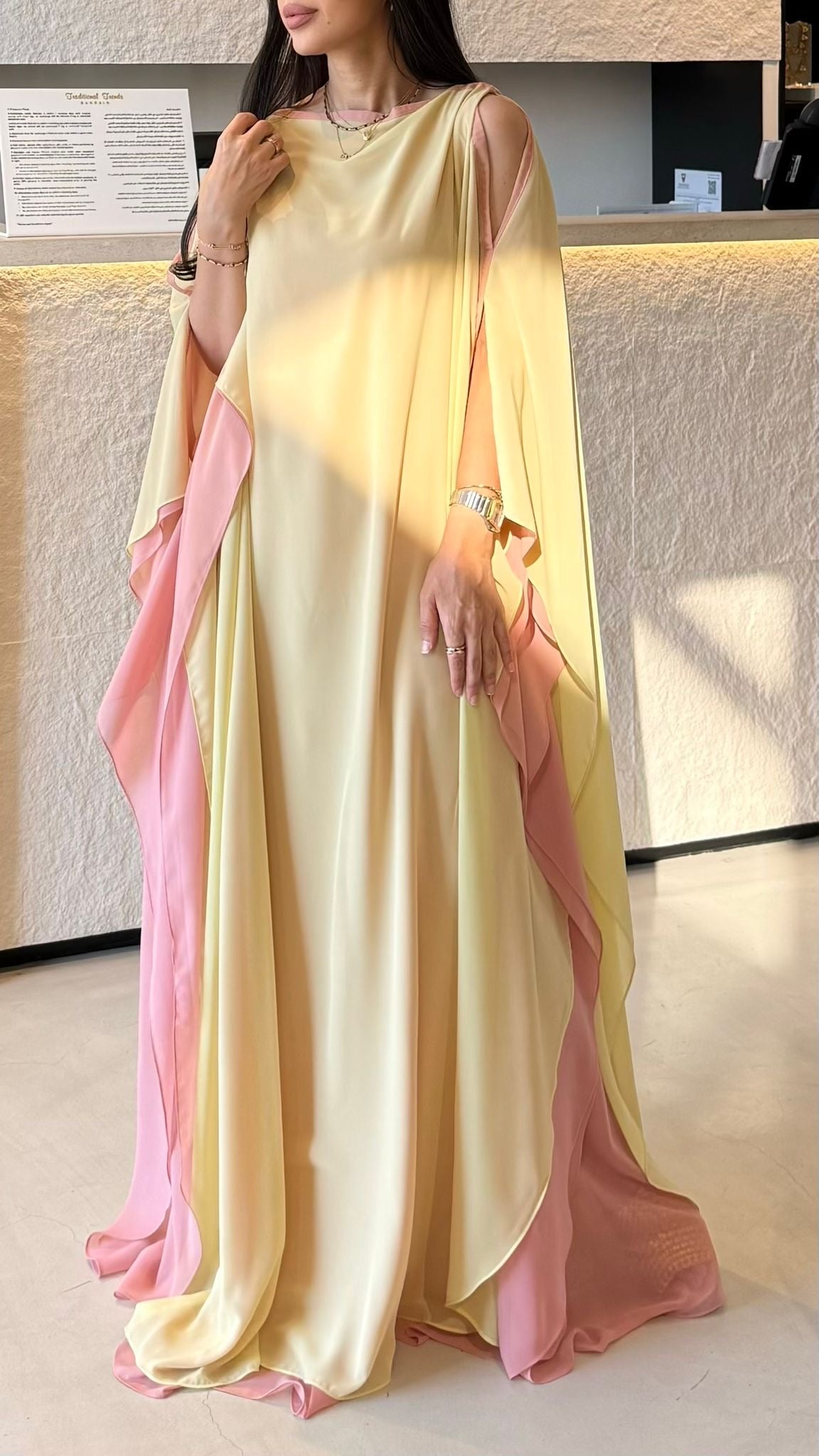 Flow yellow x pink - open shoulders