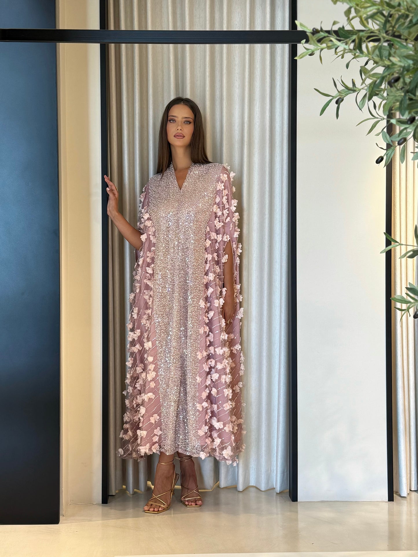 Jelwa Floral pink x pearls Cape