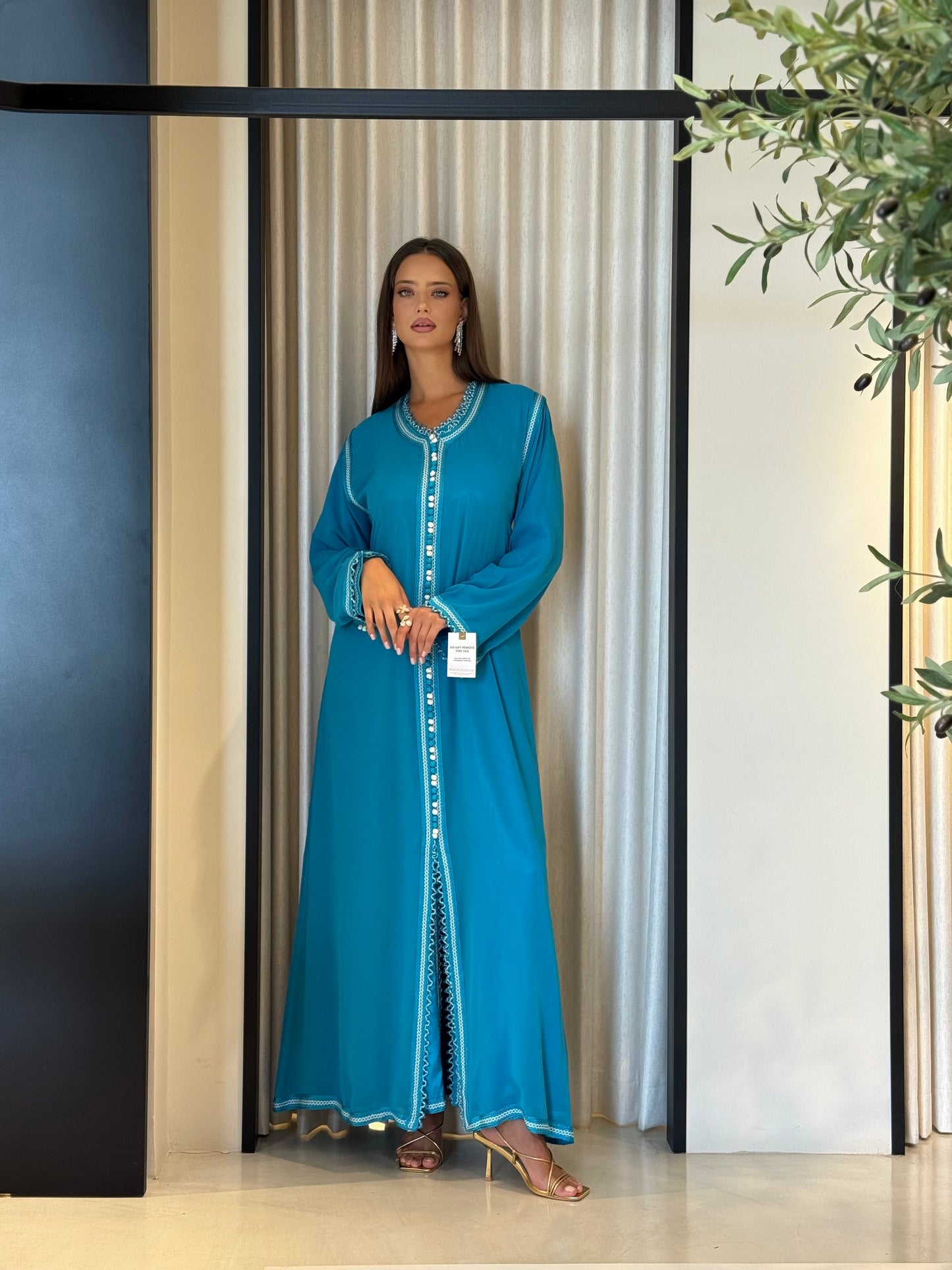 Morrocan Kaftan -Blue