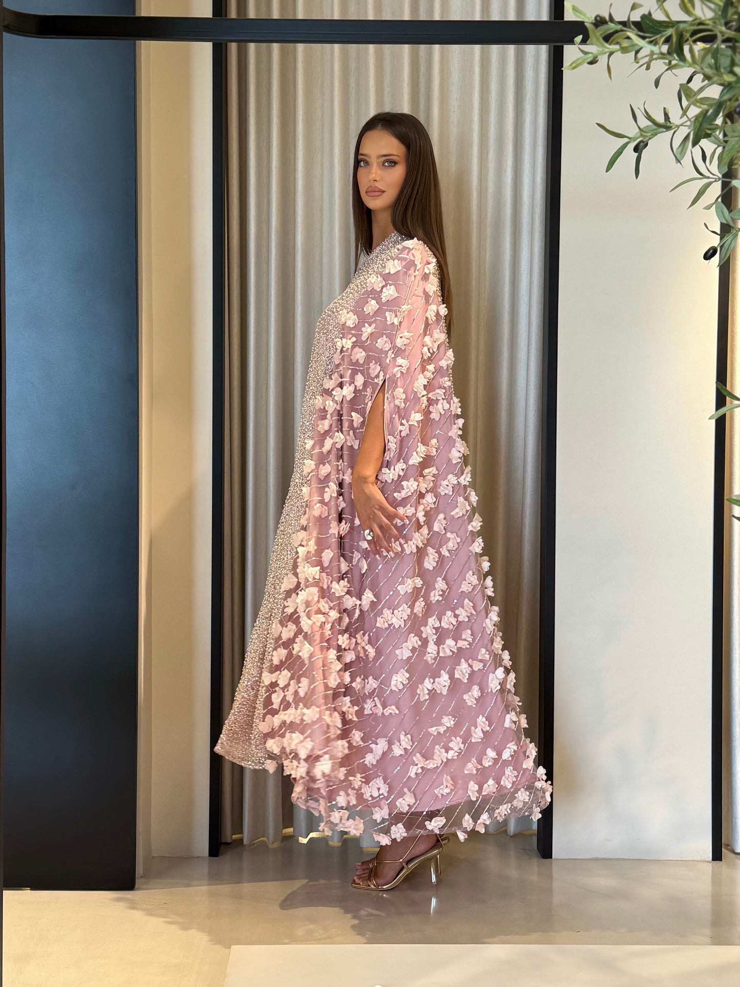 Jelwa Floral pink x pearls Cape