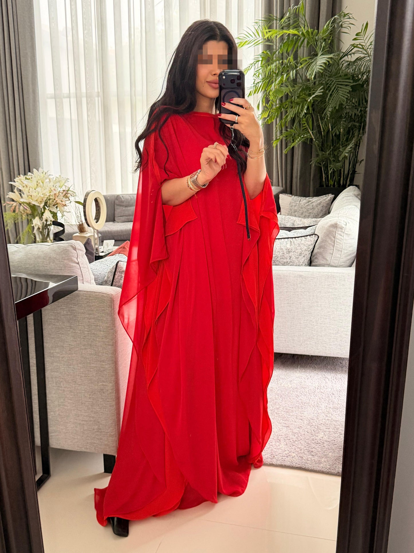 Fire Red Flow• closed shoulders•