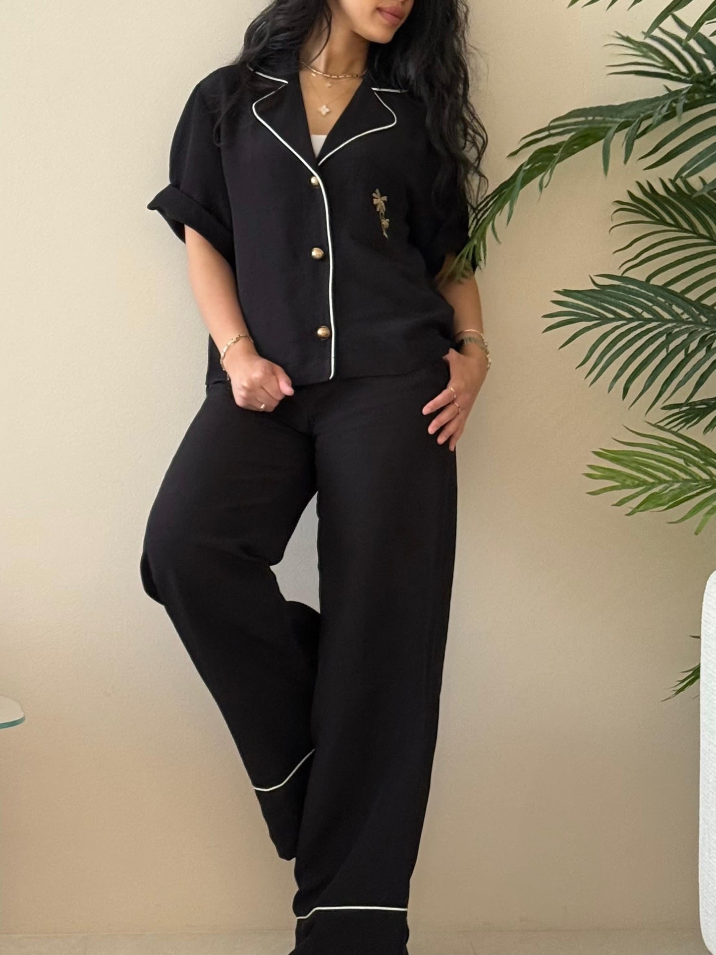 The Palm Set- Black