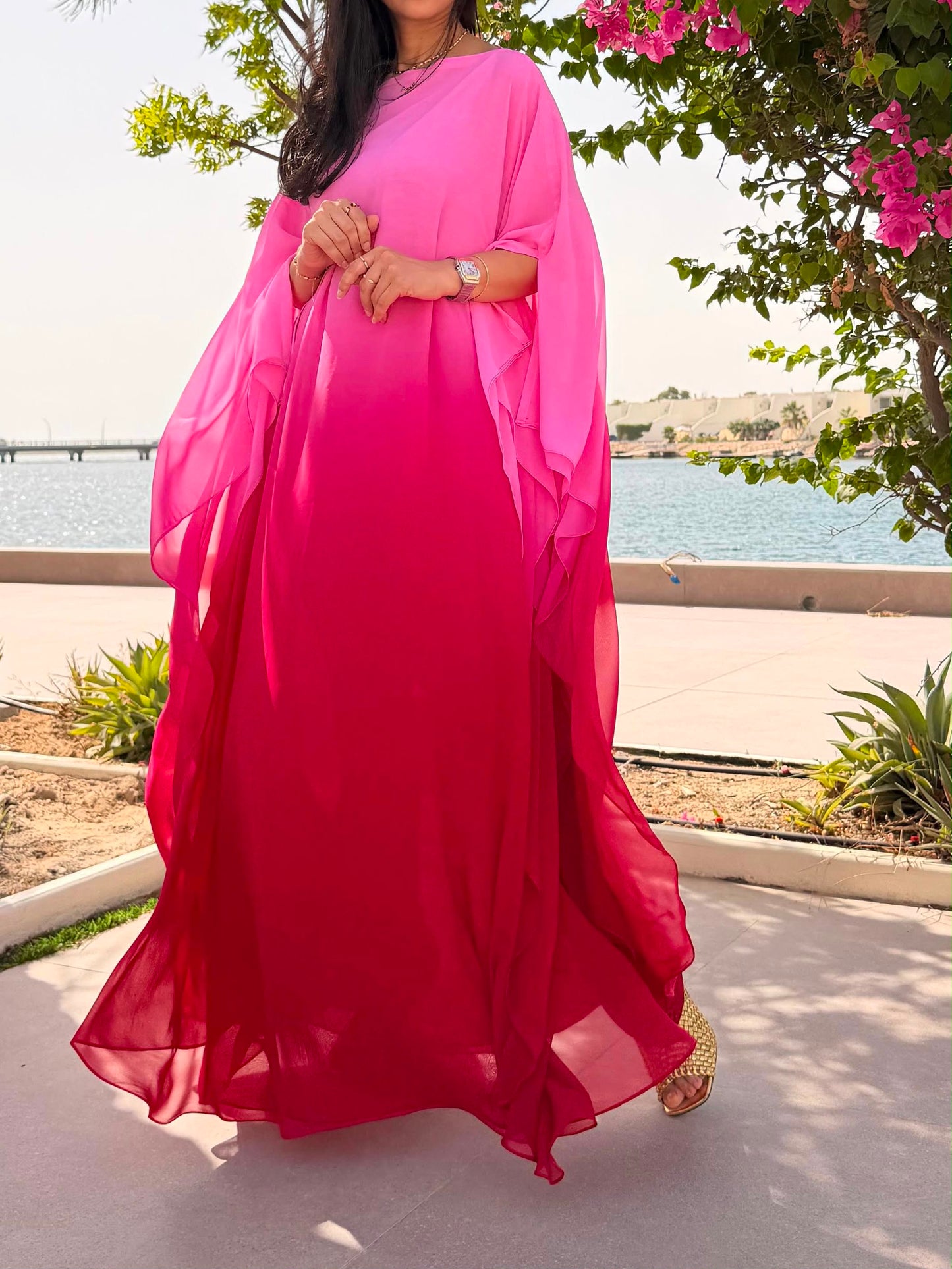 Flow ombré - closed shoulders