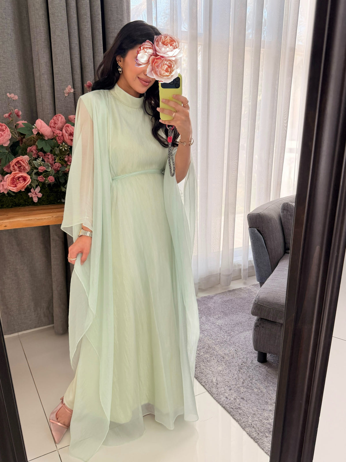 Organza Flow  - Mint
