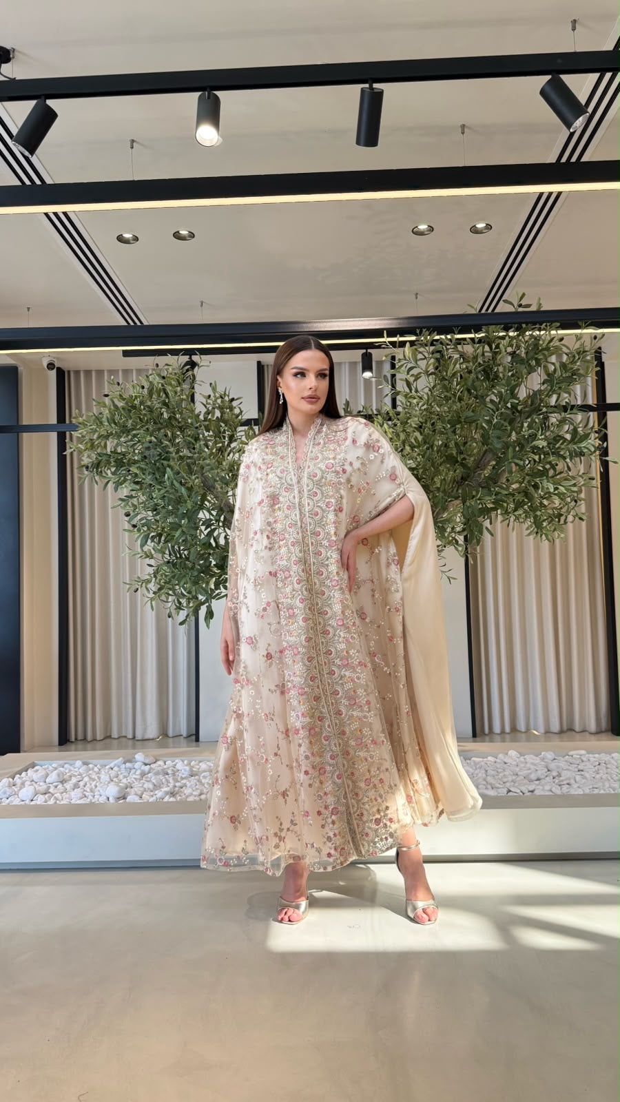 Cape Jelwa kaftan -Beige