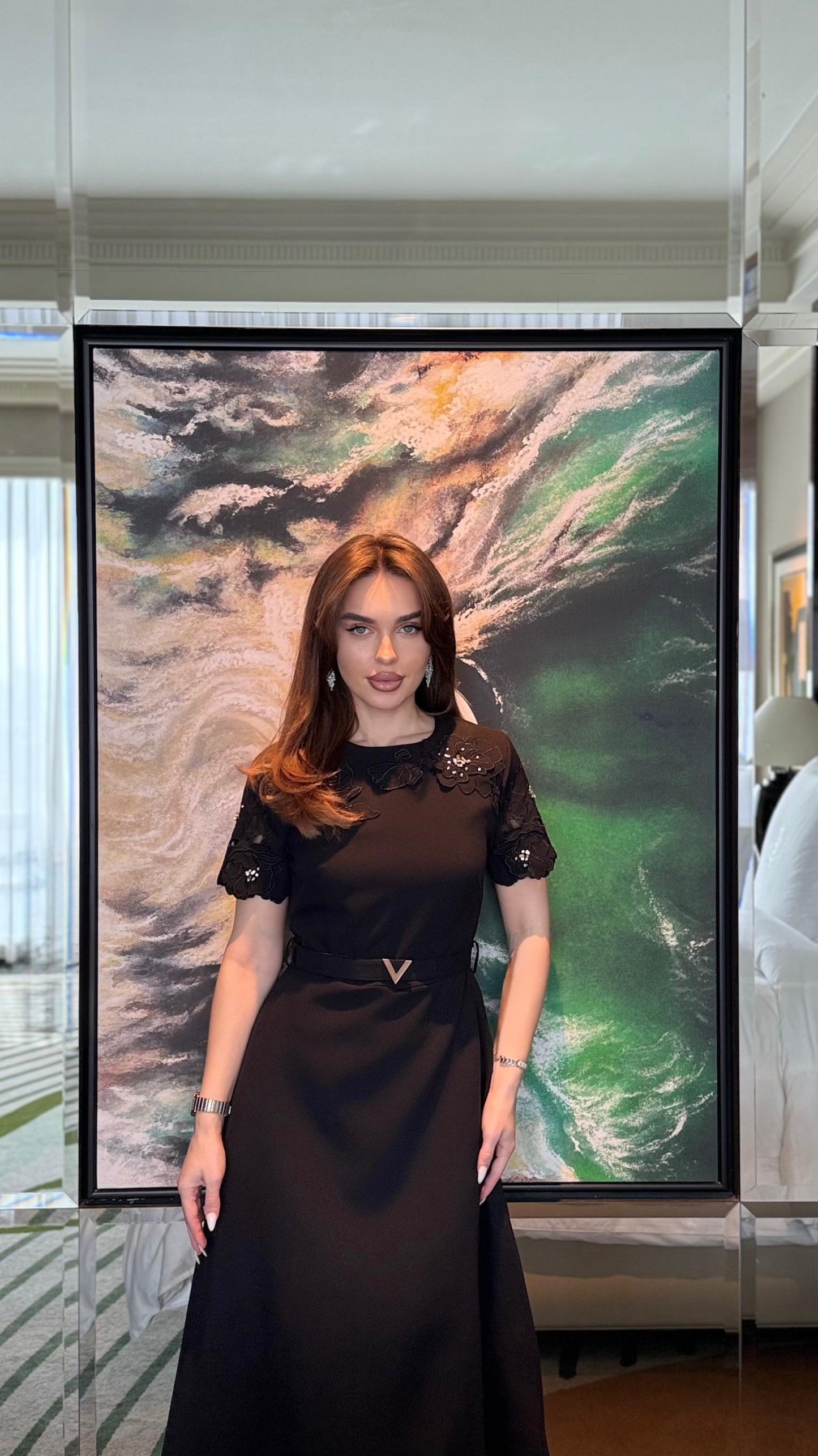 The Blanc Dress- Black