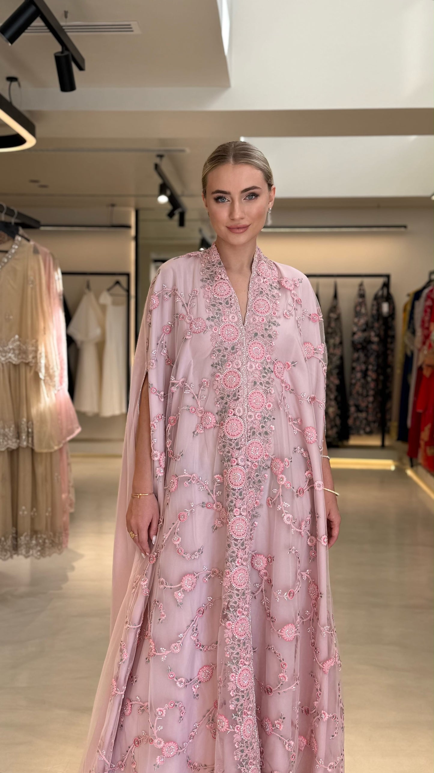Cape Jelwa Kaftan -Rose