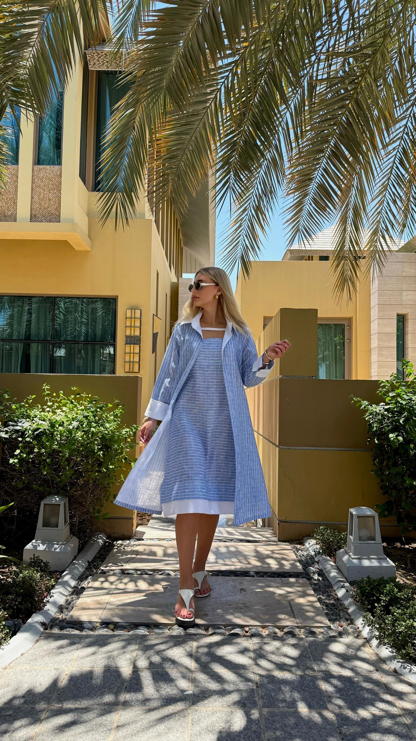 Summer Collection - Light Blue 2piece Dress