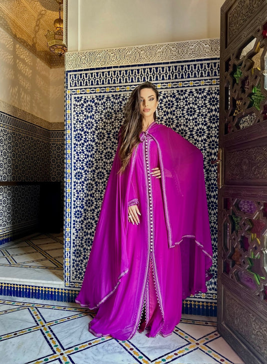 Morrocan Kaftan - Magenta