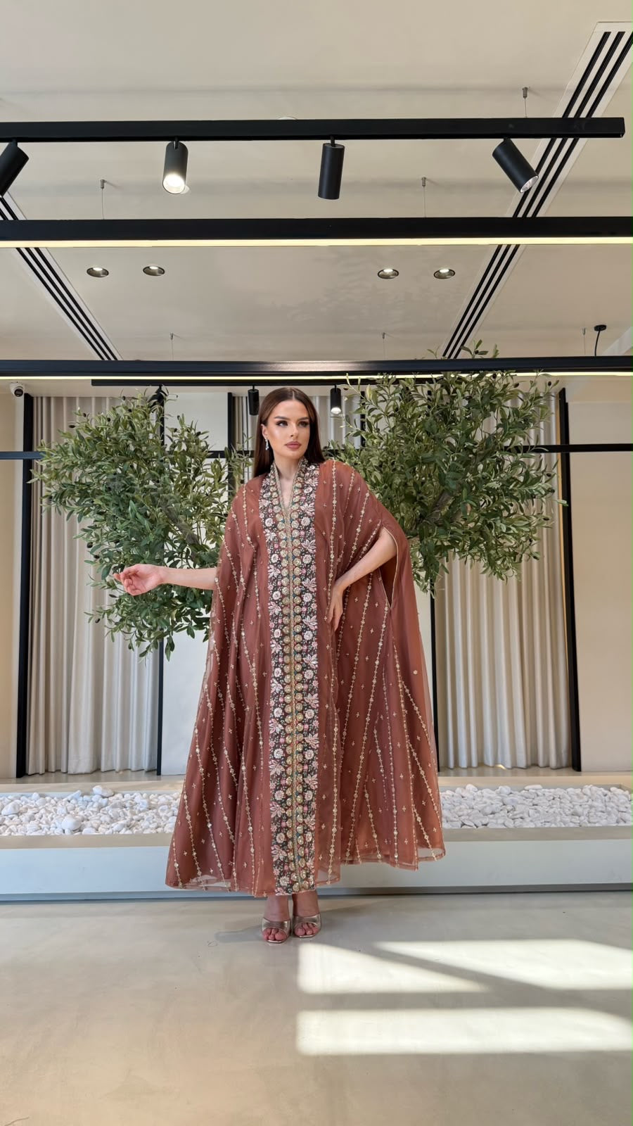 Cape Jelwa kaftan -Copper