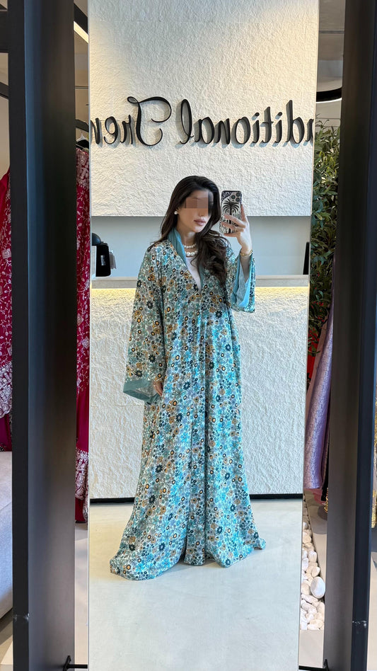 Florals Abaya - 3