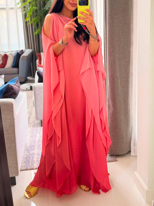 Flow Rose Ombré - open shoulders