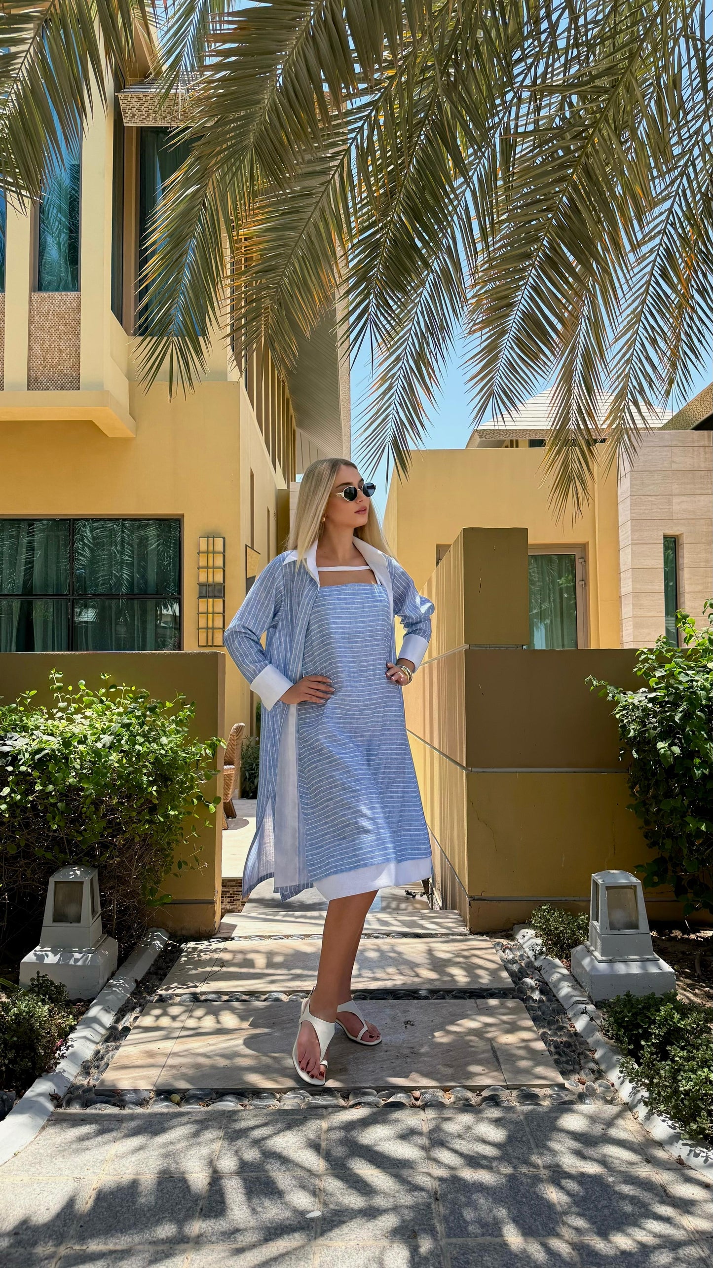 Summer Collection - Light Blue 2piece Dress