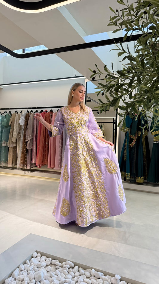 Nashel Jelwa Dress - Lavender