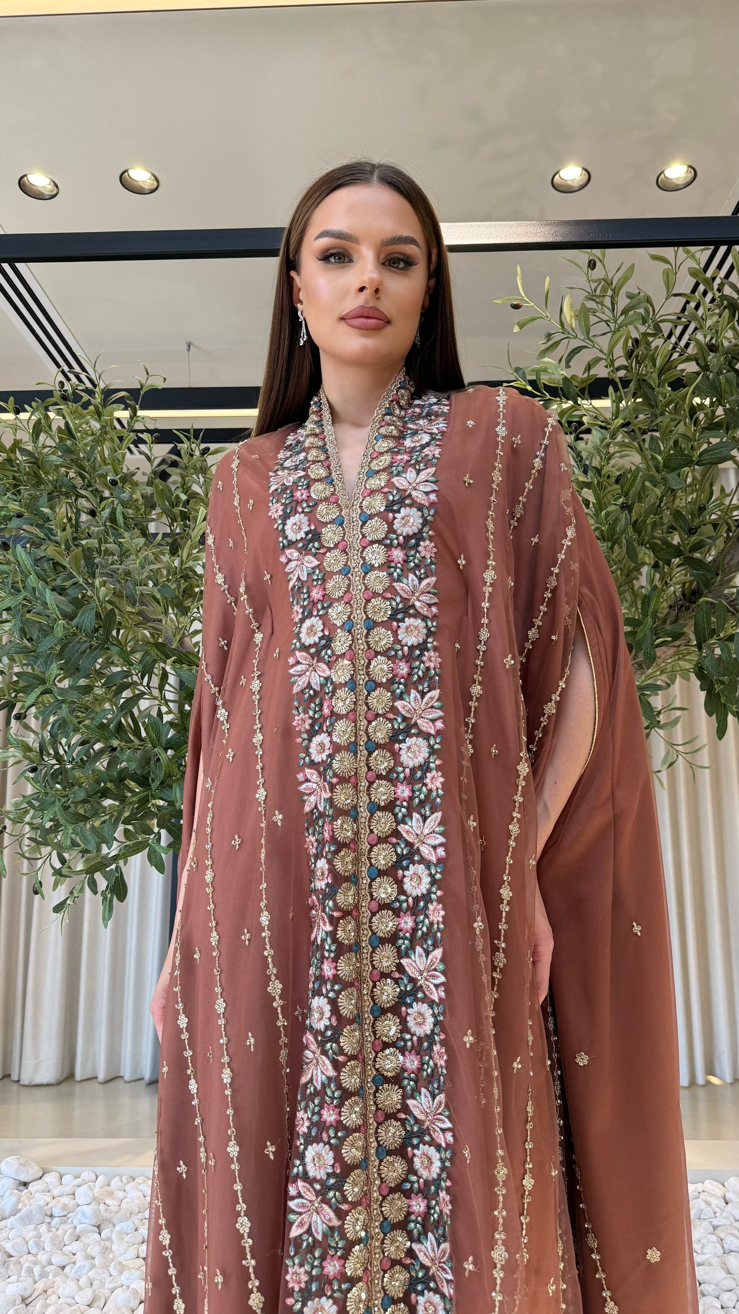Cape Jelwa kaftan -Copper