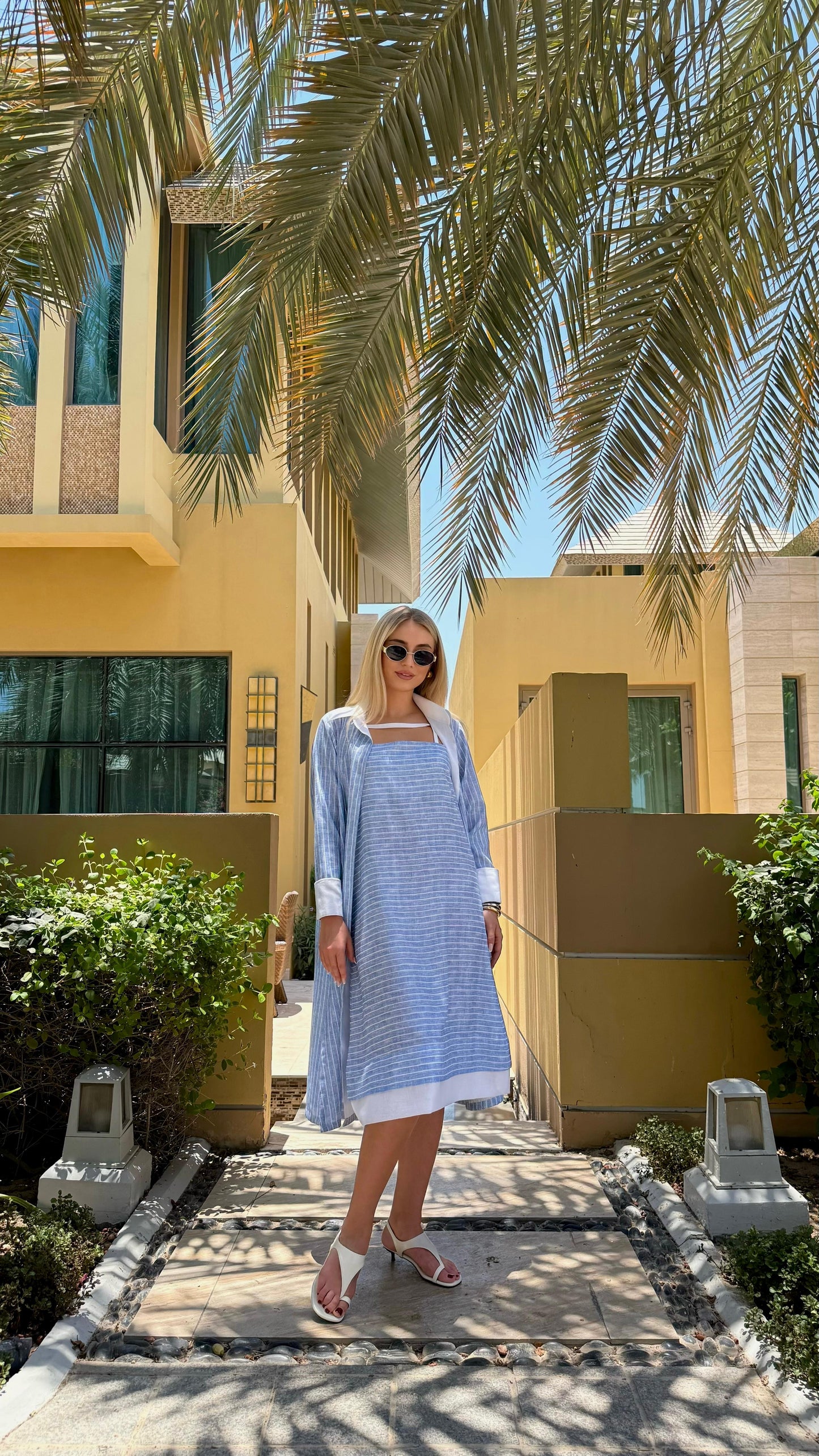 Summer Collection - Light Blue 2piece Dress