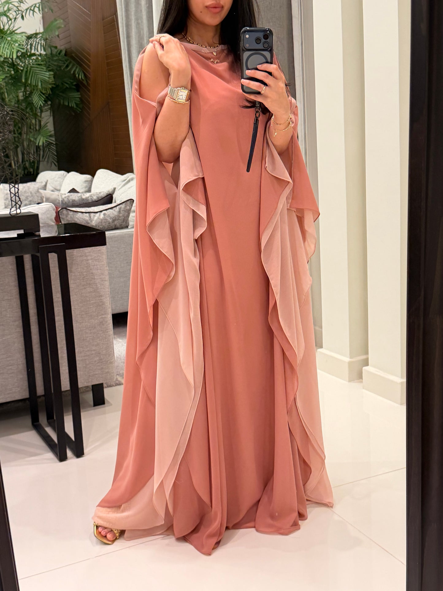 Flow Dark x light Blush  - open shoulders