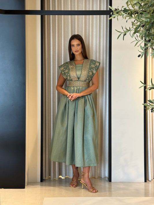 Jelwa Dress-Mint