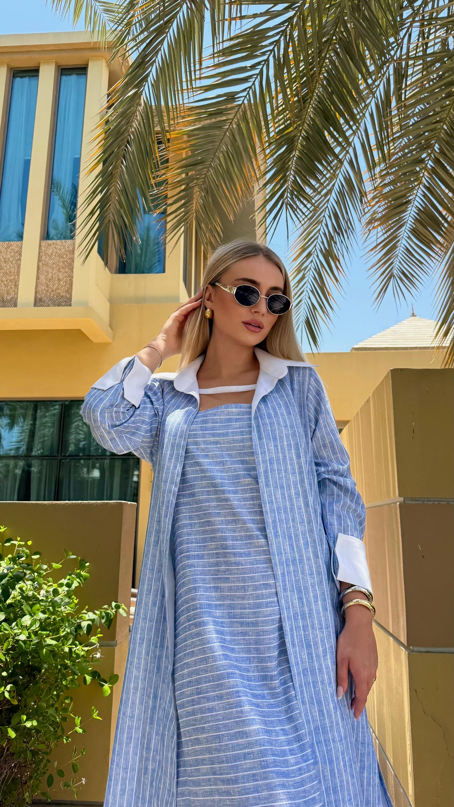 Summer Collection - Light Blue 2piece Dress