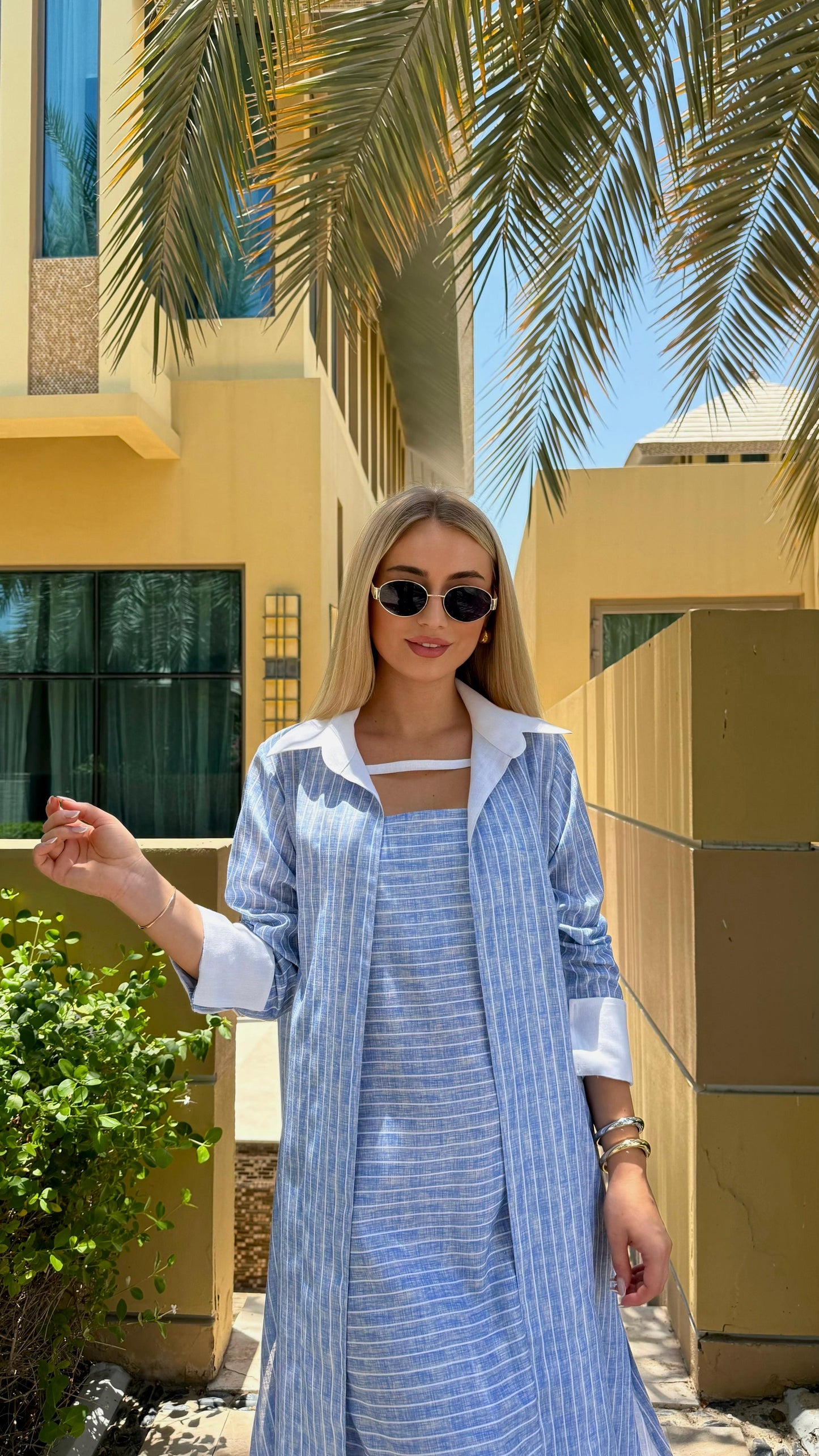 Summer Collection - Light Blue 2piece Dress