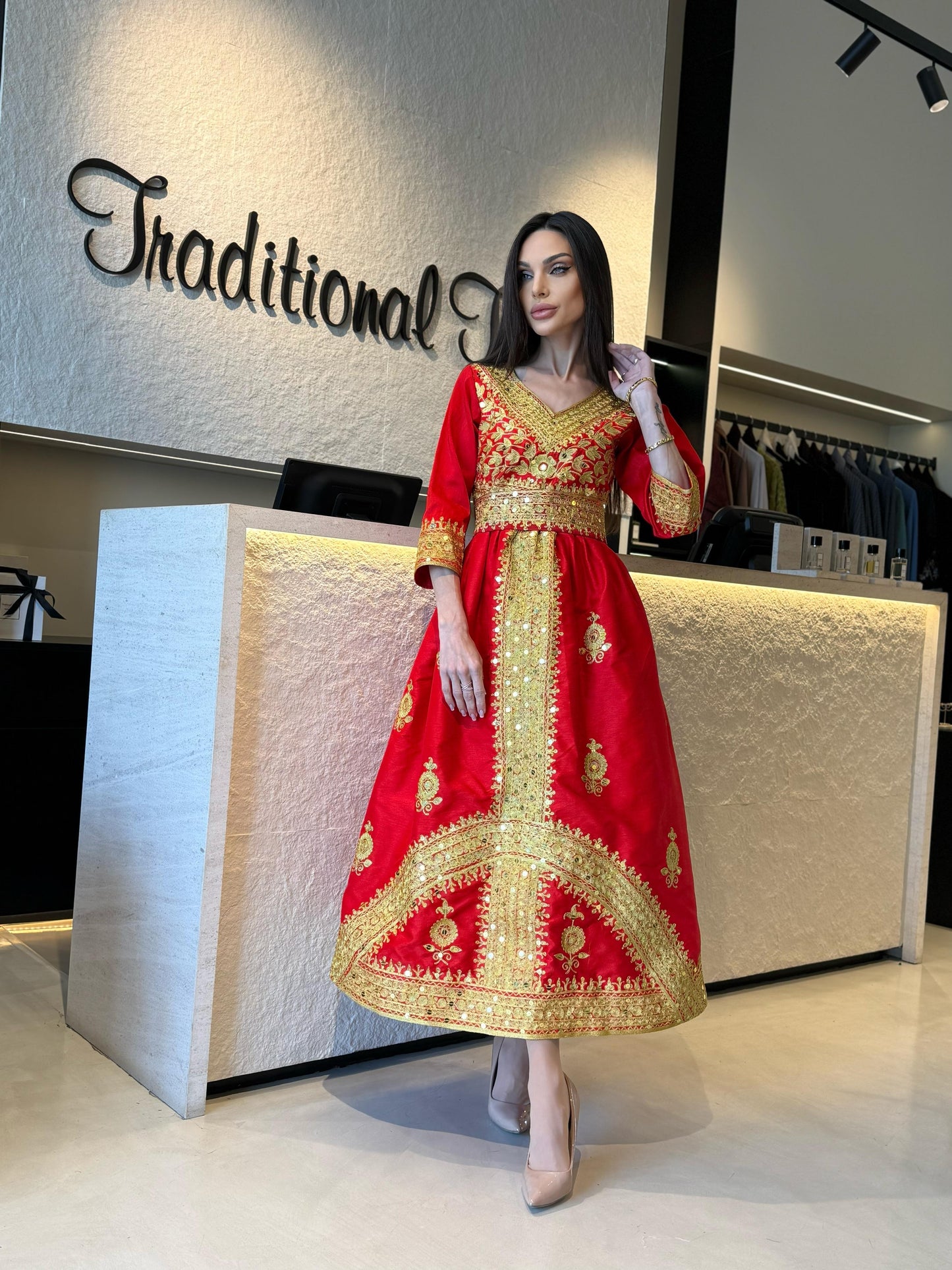 Nashel Jelwa Dress -  RedxGold