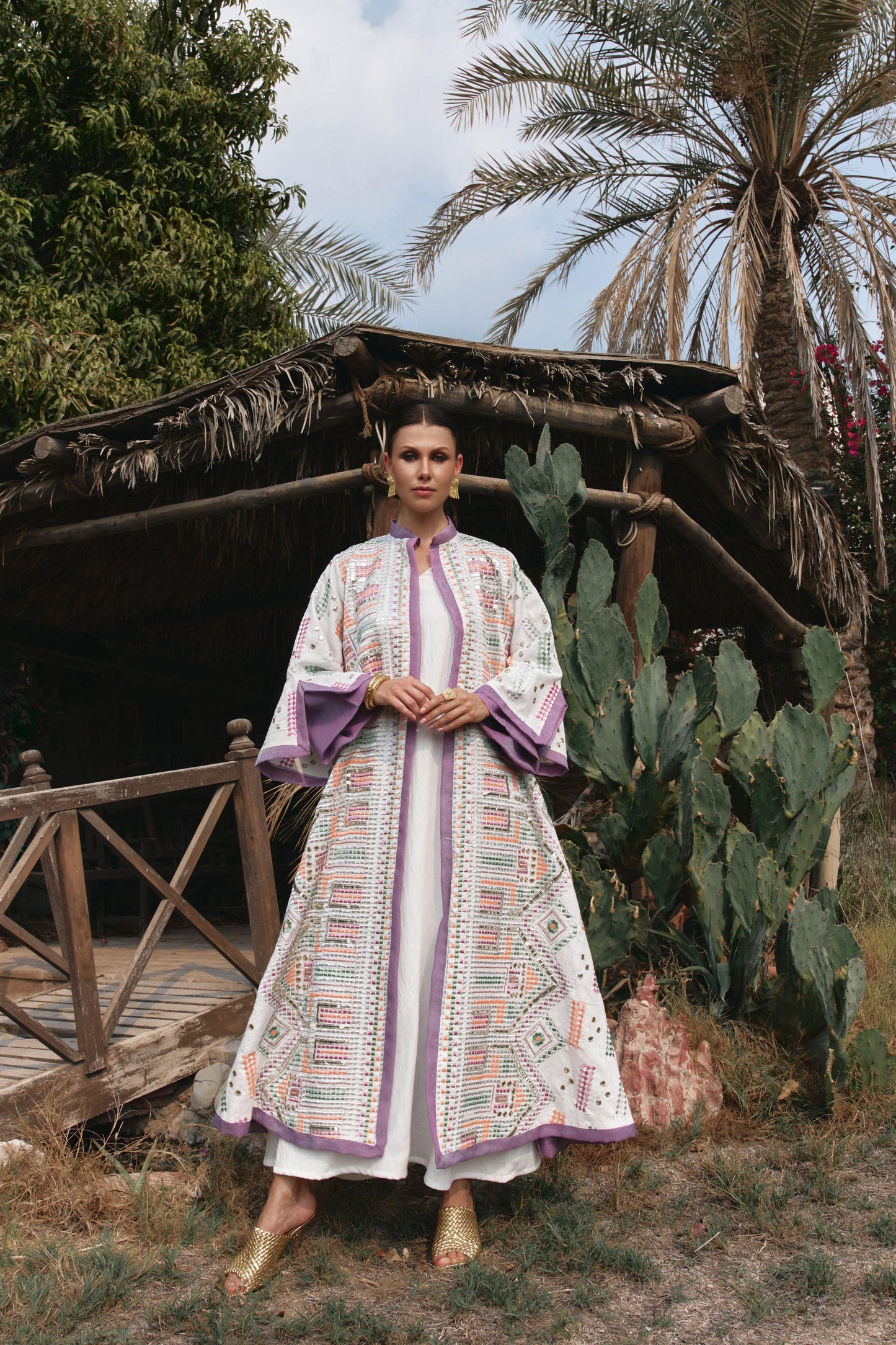 لميس- cream x purple