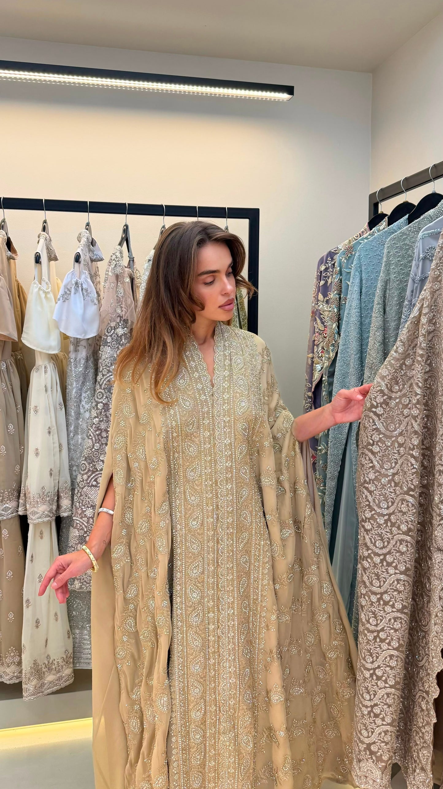 Cape Jelwa Kaftan -Caramel
