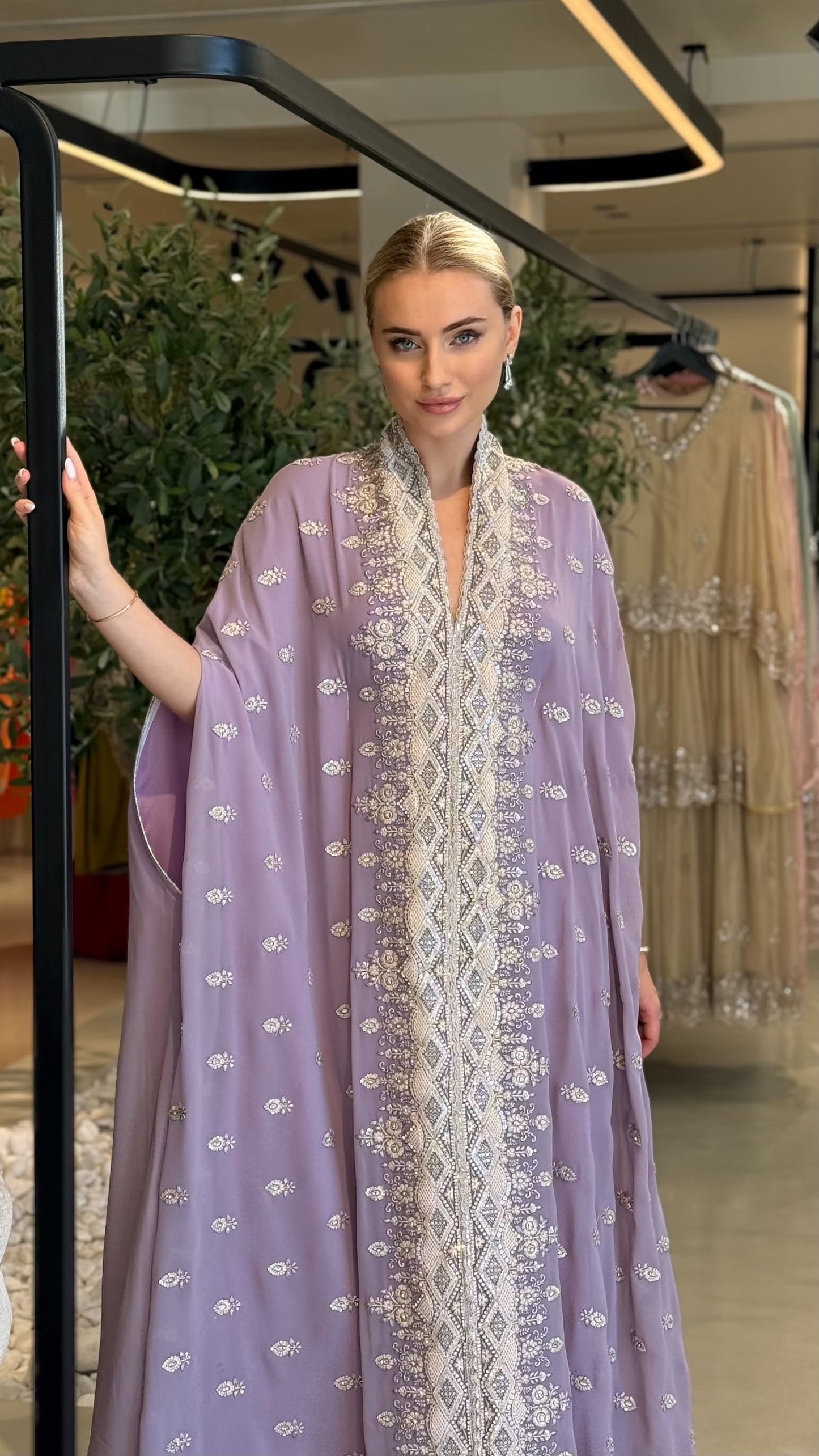 Cape Jelwa Kaftan -Lavender