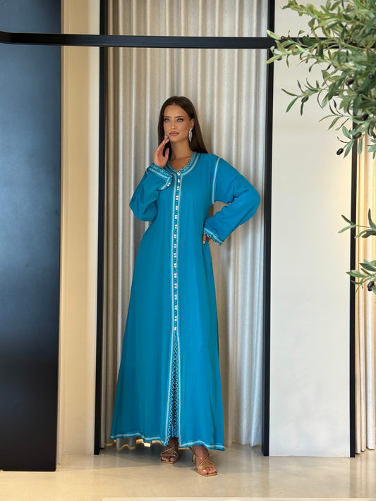 Morrocan Kaftan -Blue