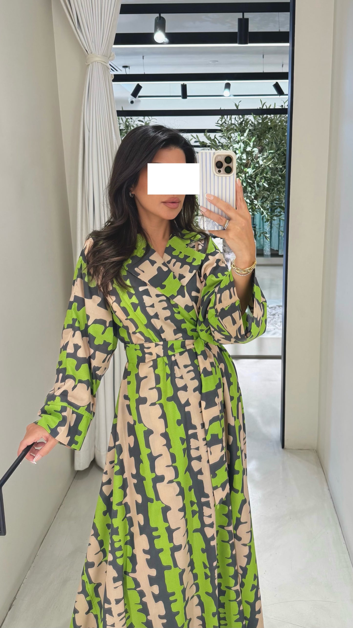 Summer Collection - Wrapped Green dress