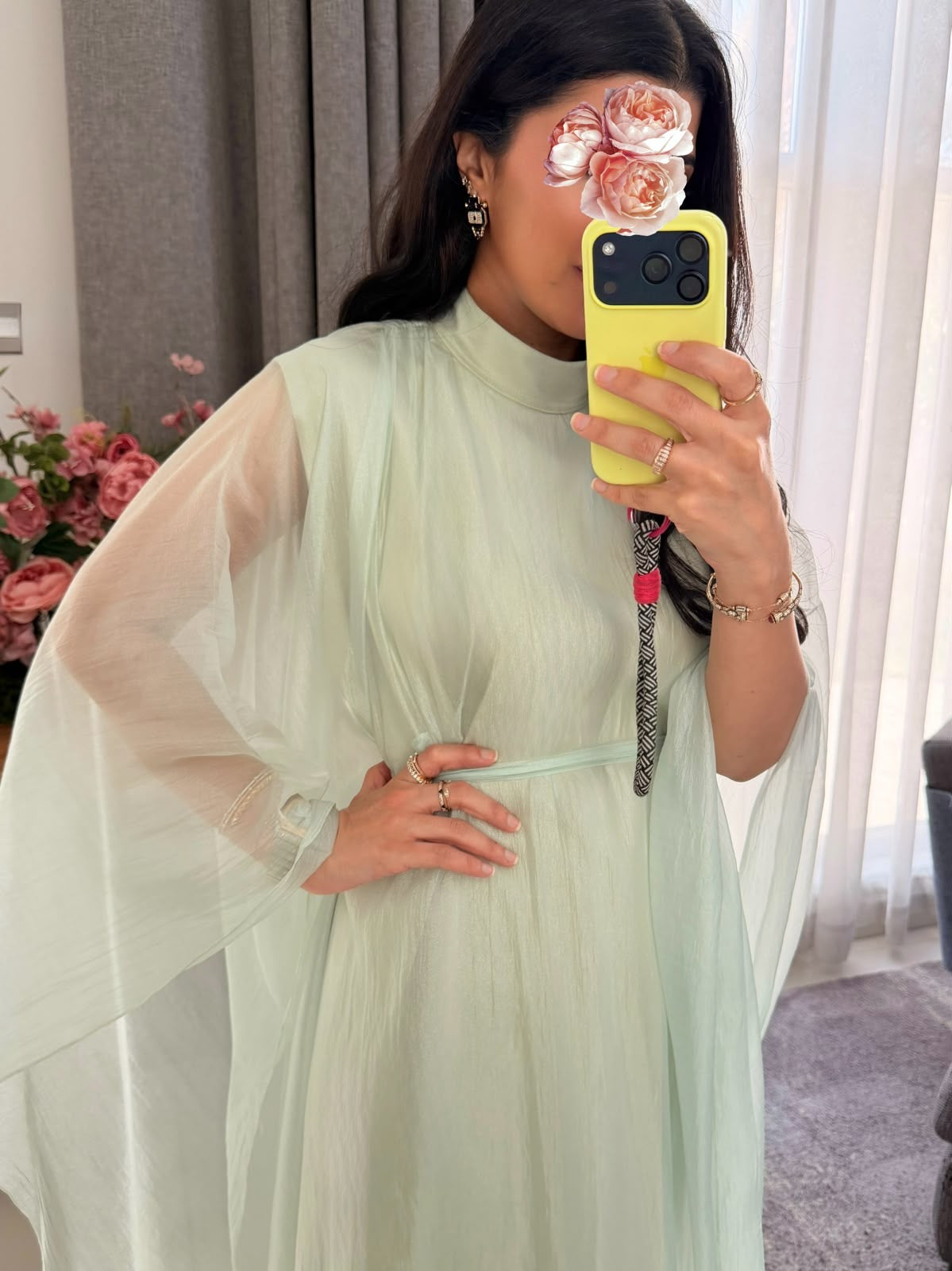 Organza Flow  - Mint