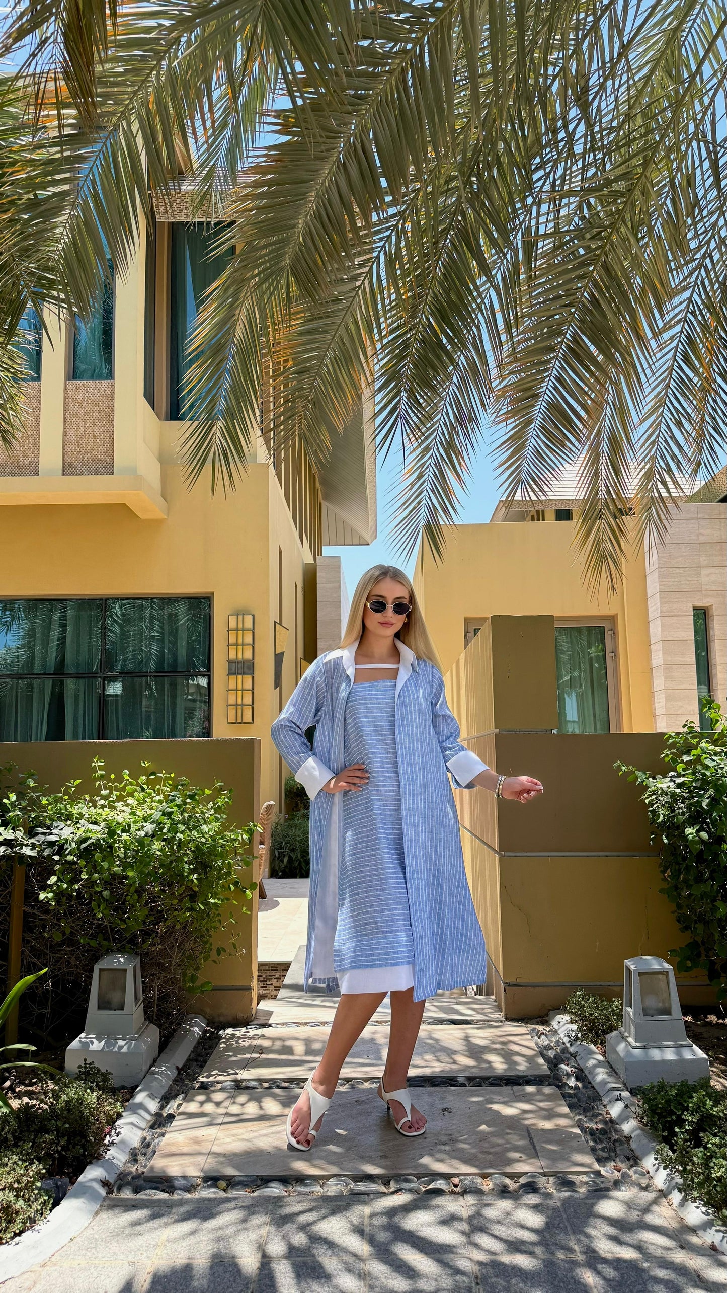 Summer Collection - Light Blue 2piece Dress