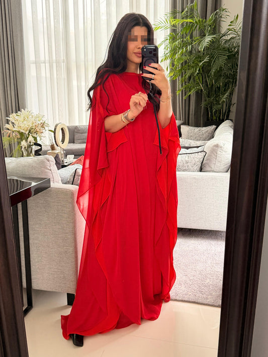 Fire Red Flow• closed shoulders•