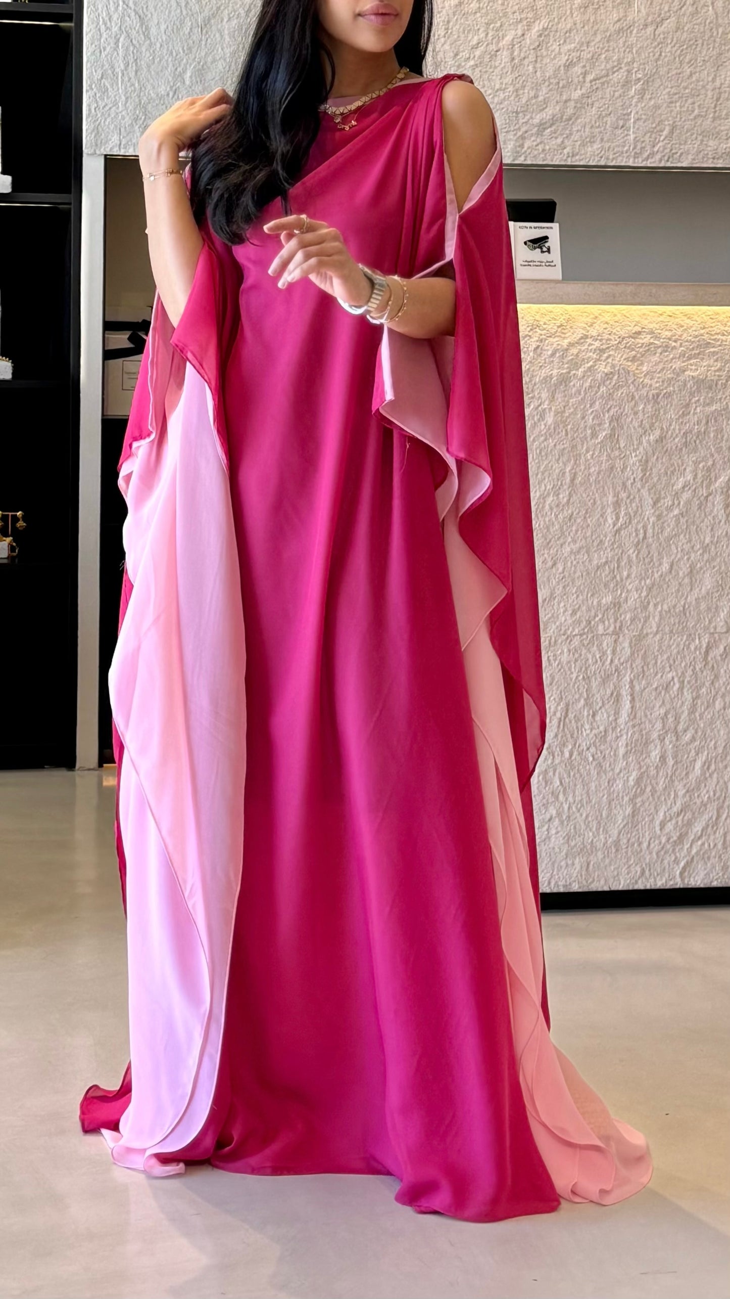 Flow Pink x blush - open shoulders
