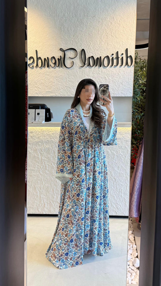 Florals Abaya - 2