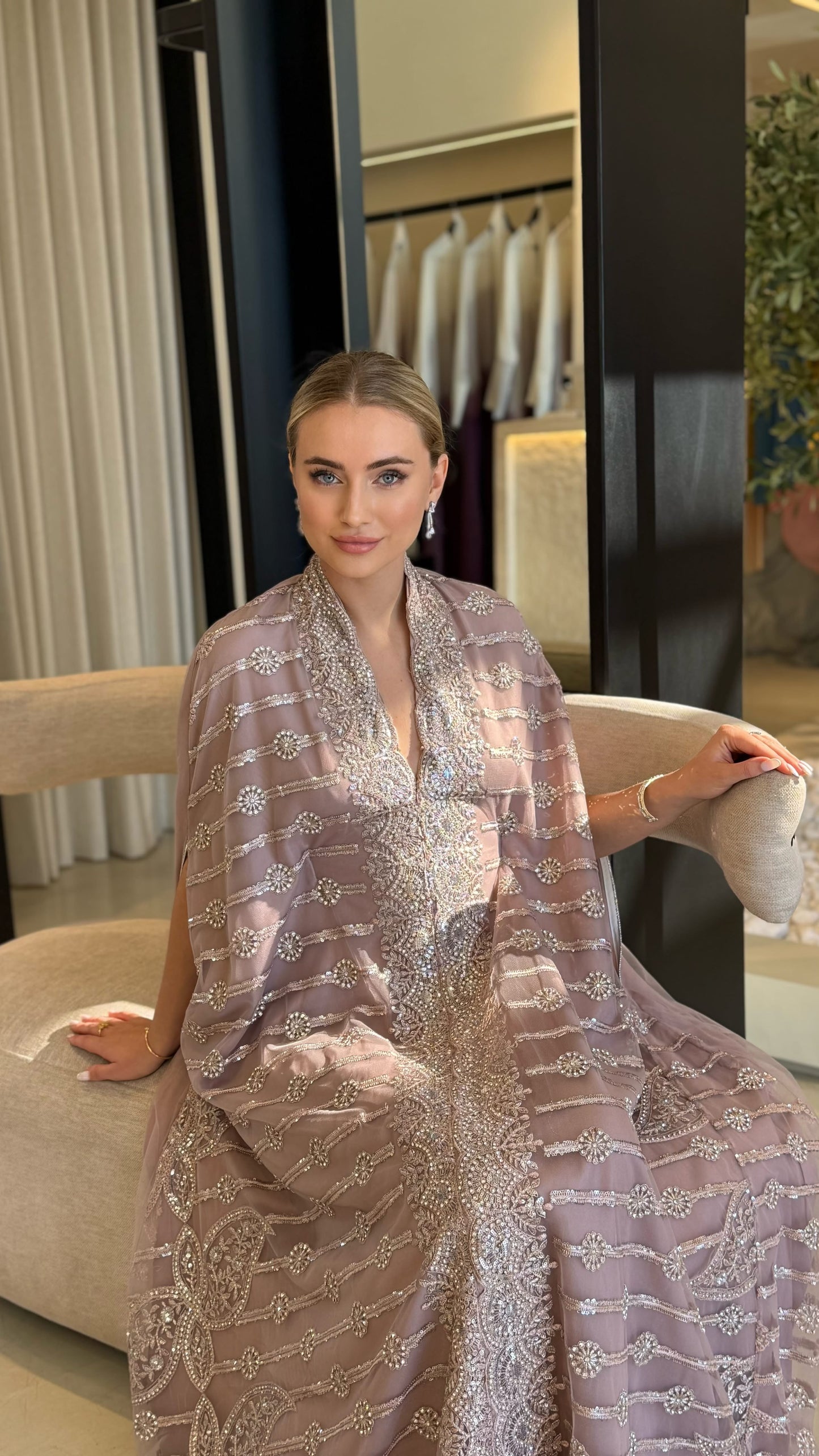 Cape Jelwa Kaftan -Beige