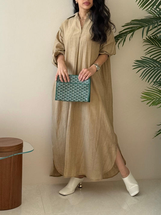 Light Crumbles Dress- Mocha