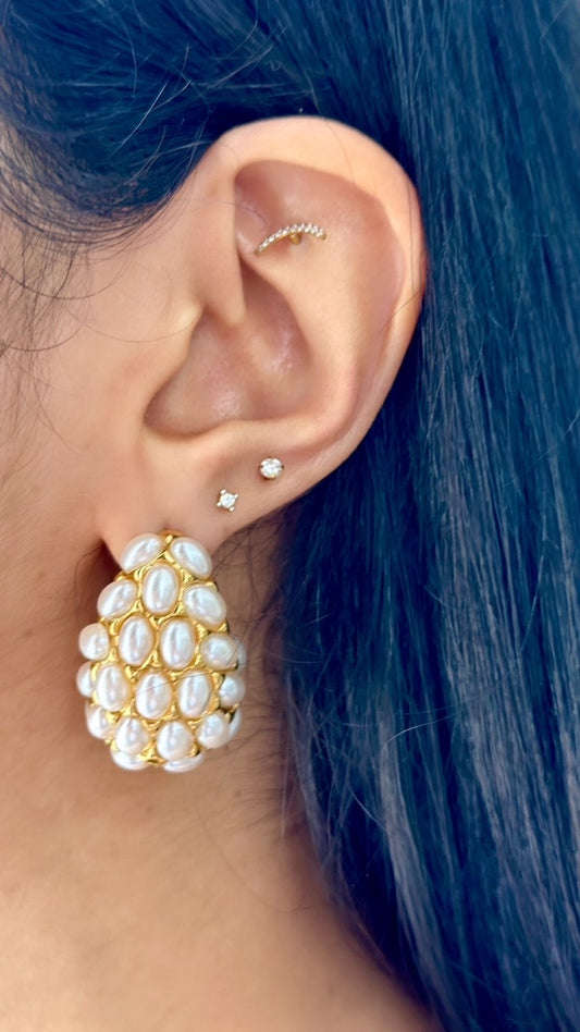 Pearl Drops earrings