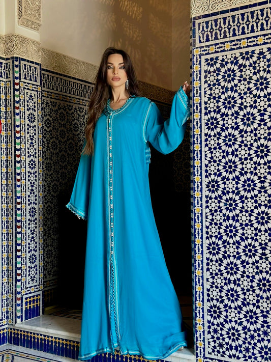 Morrocan Kaftan -Blue