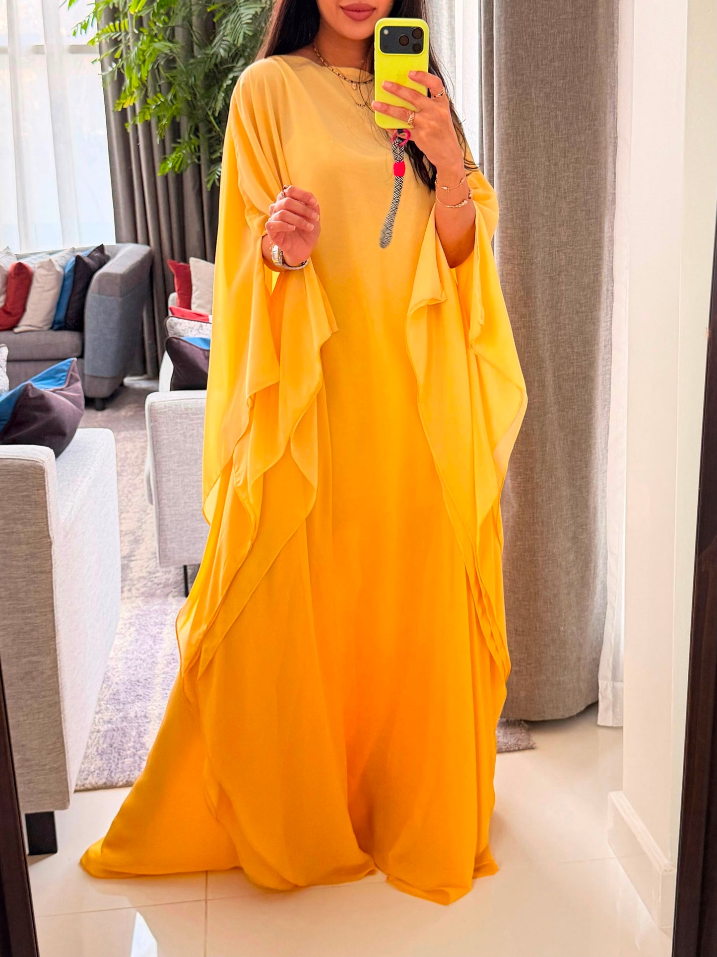 Flow yellow Ombré - Closed shoulders