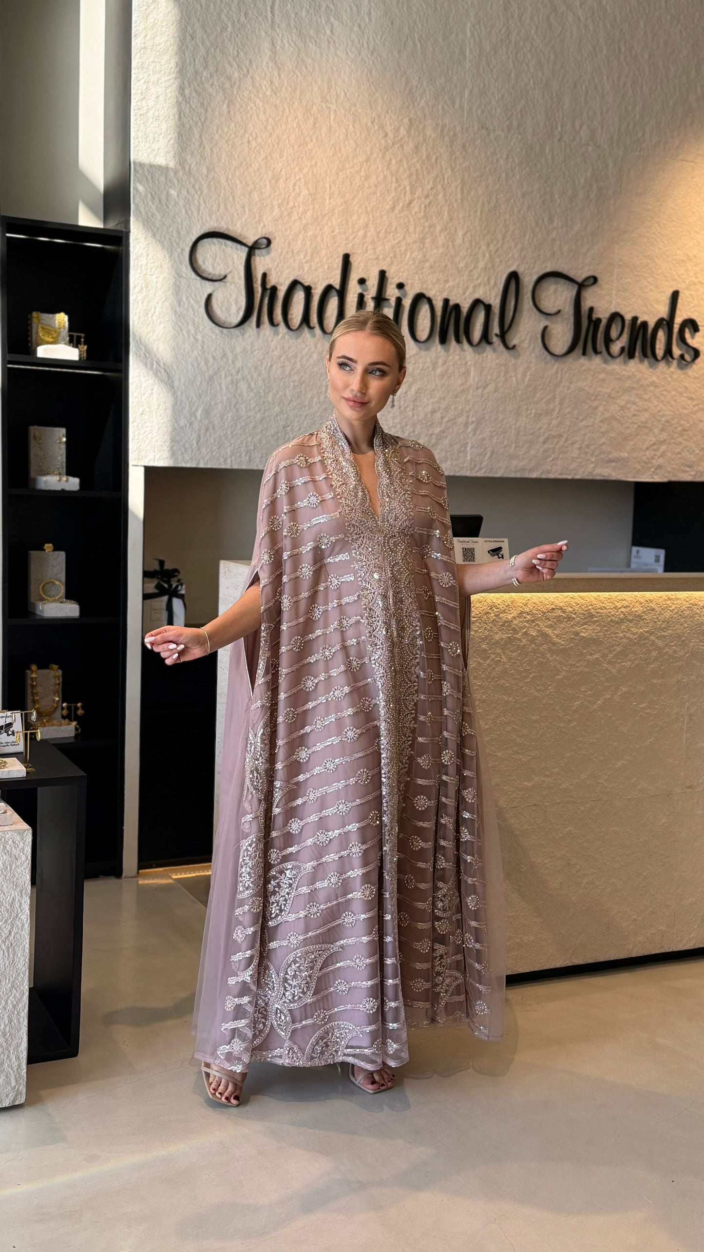 Cape Jelwa Kaftan -Beige