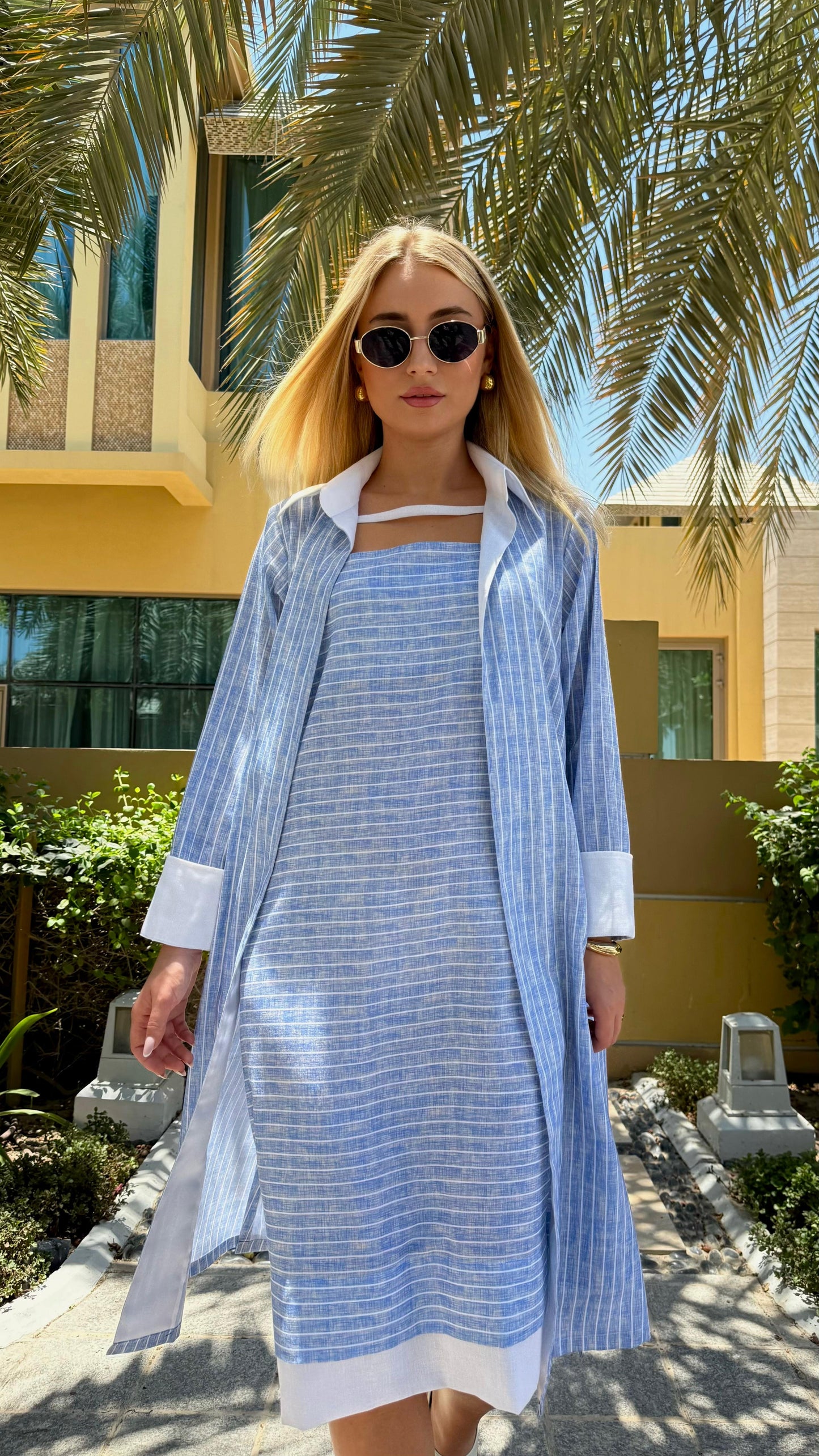 Summer Collection - Light Blue 2piece Dress