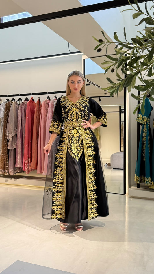 Nashel Jelwa Bridal Dress- Black